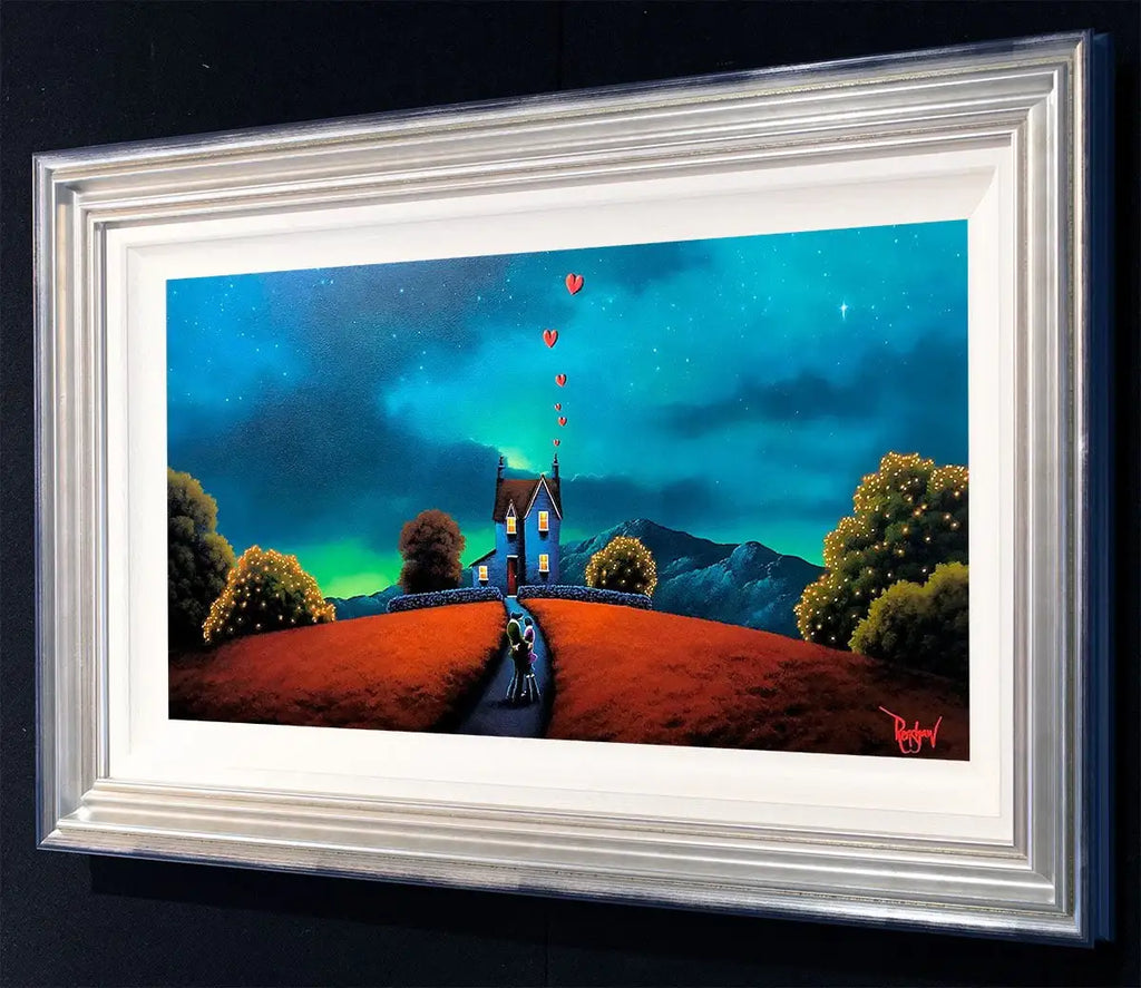 Home is Where the Love is - Original - SOLD by artist David Renshaw - Wyecliffe Galleries