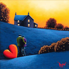 Home is Where You Are - Original - SOLD by artist David Renshaw - Wyecliffe Galleries