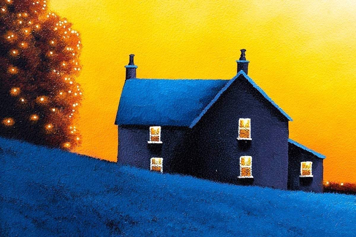 Home is Where You Are - Original - SOLD by artist David Renshaw - Wyecliffe Galleries