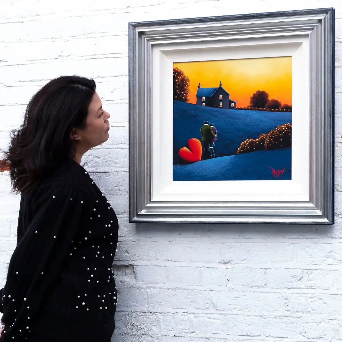 Home is Where You Are - Original - SOLD by artist David Renshaw - Wyecliffe Galleries