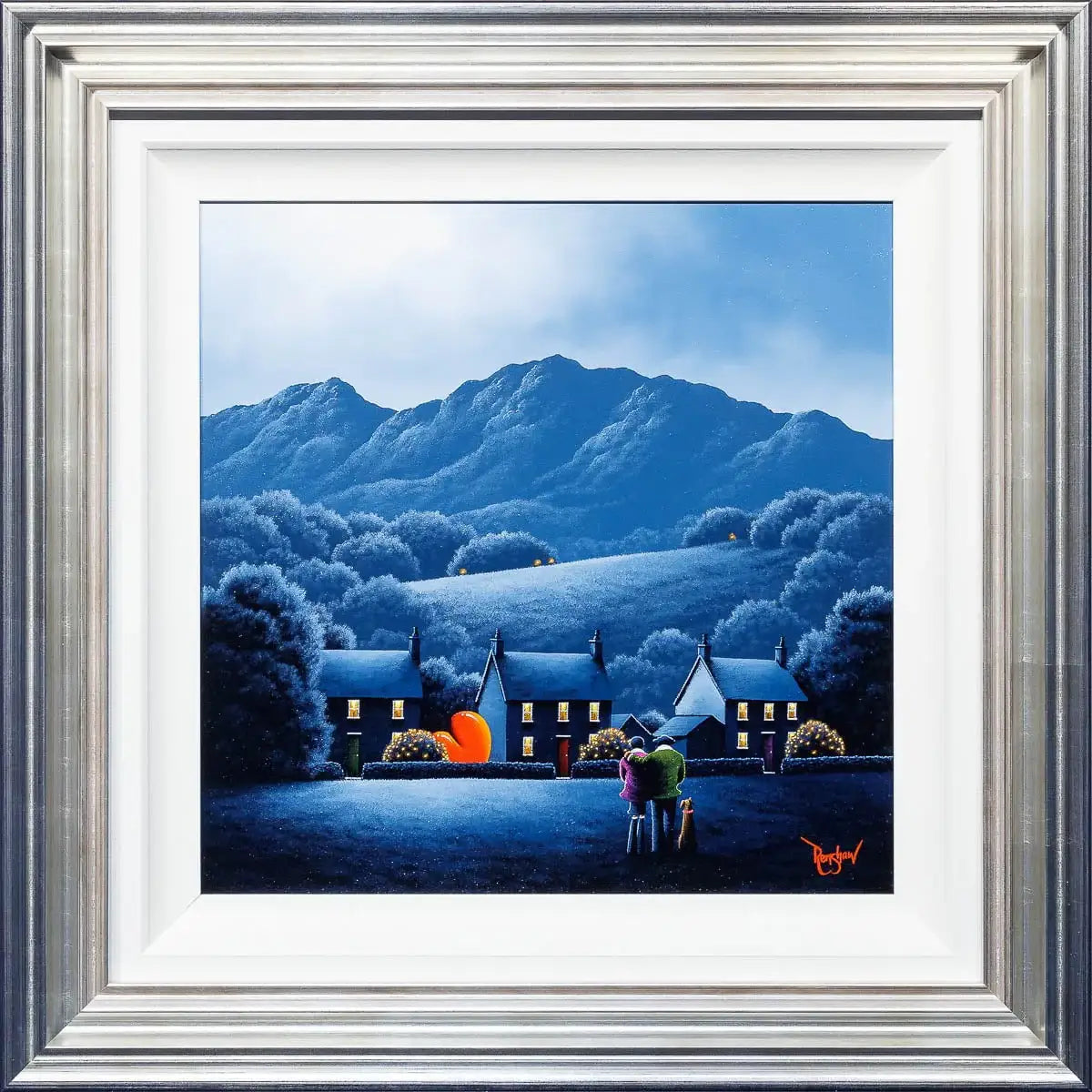 Home is Wherever You Are - Original - SOLD by artist David Renshaw - Wyecliffe Galleries