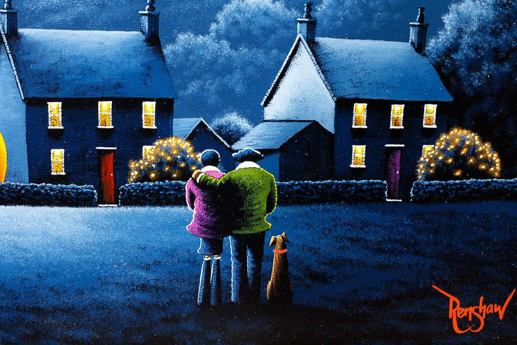 Home is Wherever You Are - Original - SOLD by artist David Renshaw - Wyecliffe Galleries