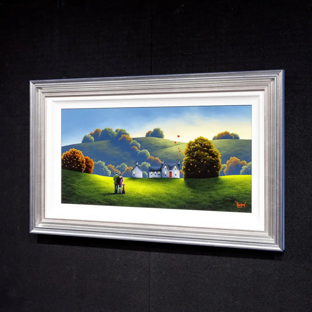 Home Made of Love - Original - SOLD by artist David Renshaw - Wyecliffe Galleries