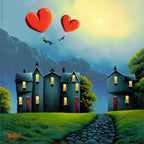Home Of Our Own- SOLD by artist David Renshaw - Wyecliffe Galleries