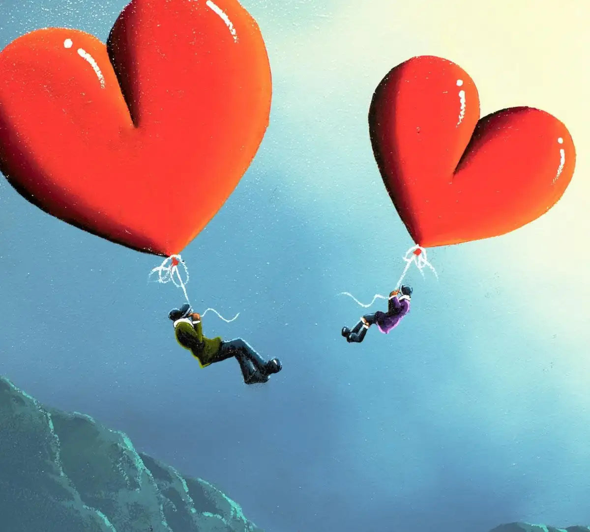 Home Of Our Own- SOLD by artist David Renshaw - Wyecliffe Galleries