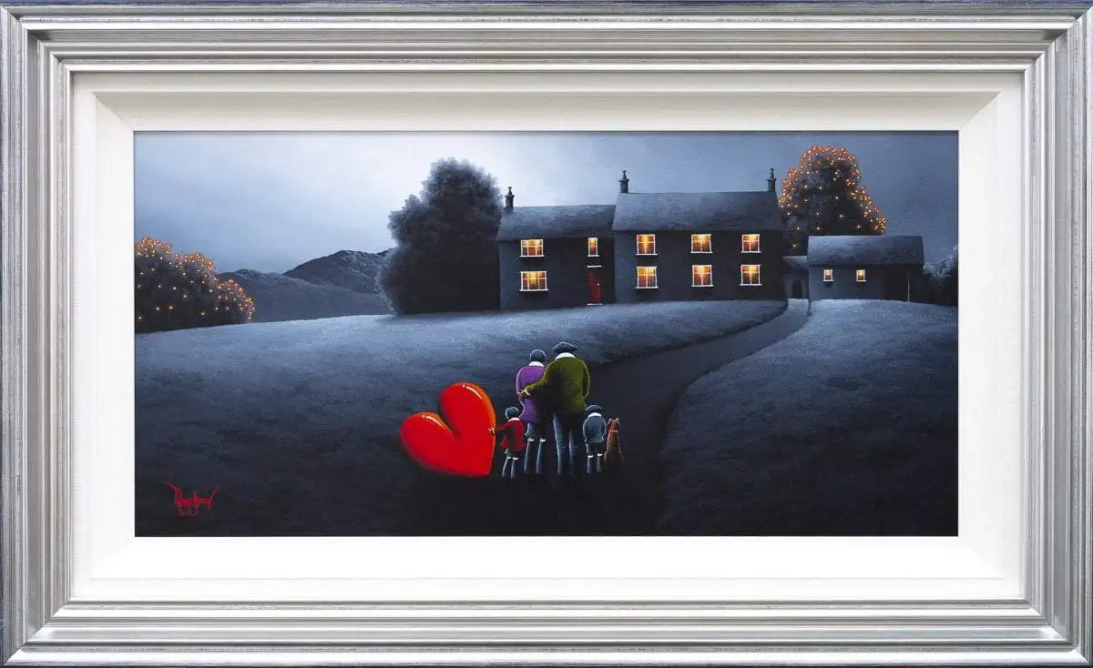 Home Sweet Home - Original - SOLD by artist David Renshaw - Wyecliffe Galleries
