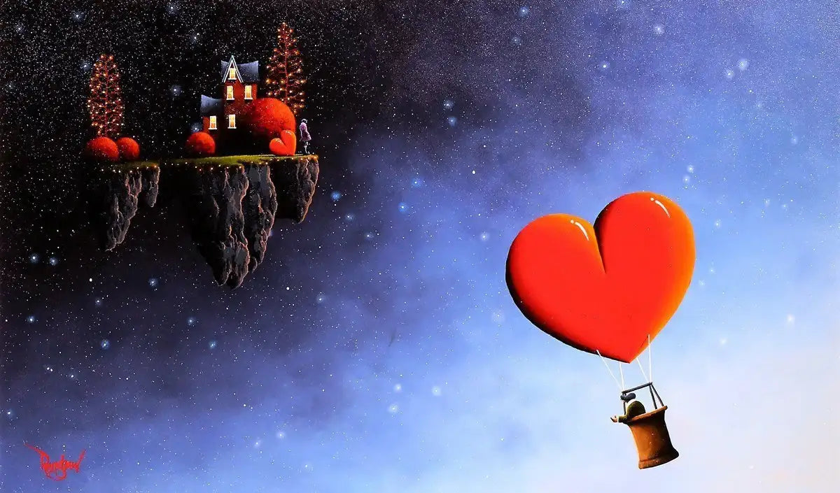 Homecoming - SOLD by artist David Renshaw - Wyecliffe Galleries