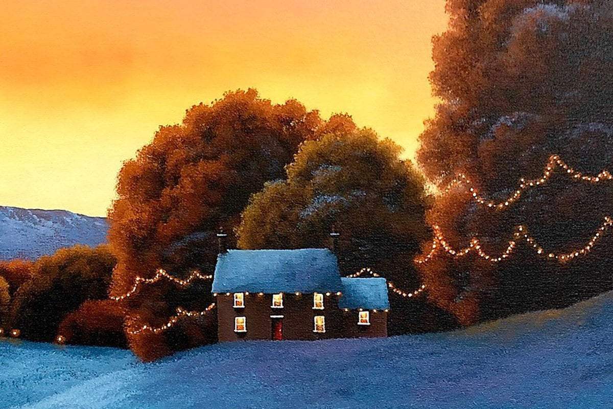 How High Can Our Love Take Us - Original - SOLD by artist David Renshaw - Wyecliffe Galleries