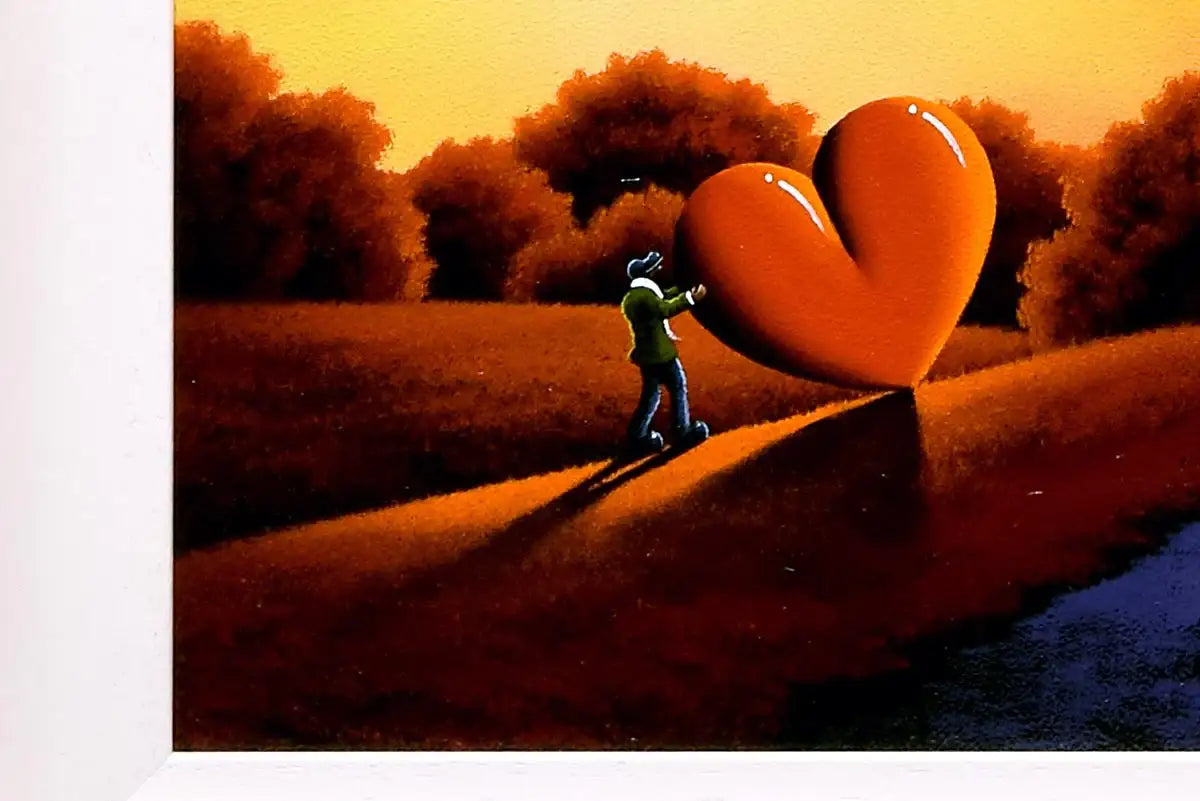 Hue's of Love - Original - SOLD by artist David Renshaw - Wyecliffe Galleries