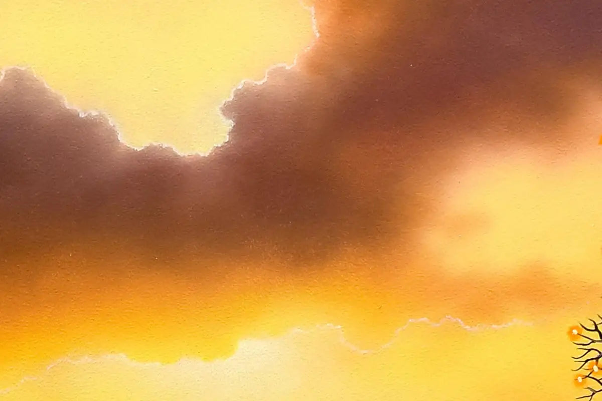 Hue's of Love - Original - SOLD by artist David Renshaw - Wyecliffe Galleries