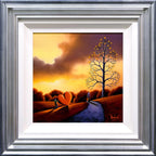 Hue's of Love - Original - SOLD by artist David Renshaw - Wyecliffe Galleries