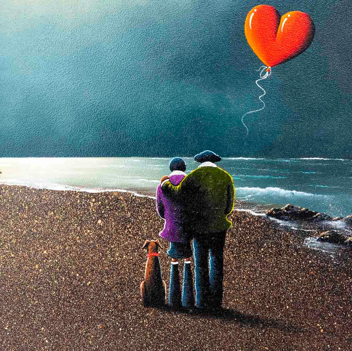 I'll Always Be By Your Side - Original - SOLD by artist David Renshaw - Wyecliffe Galleries