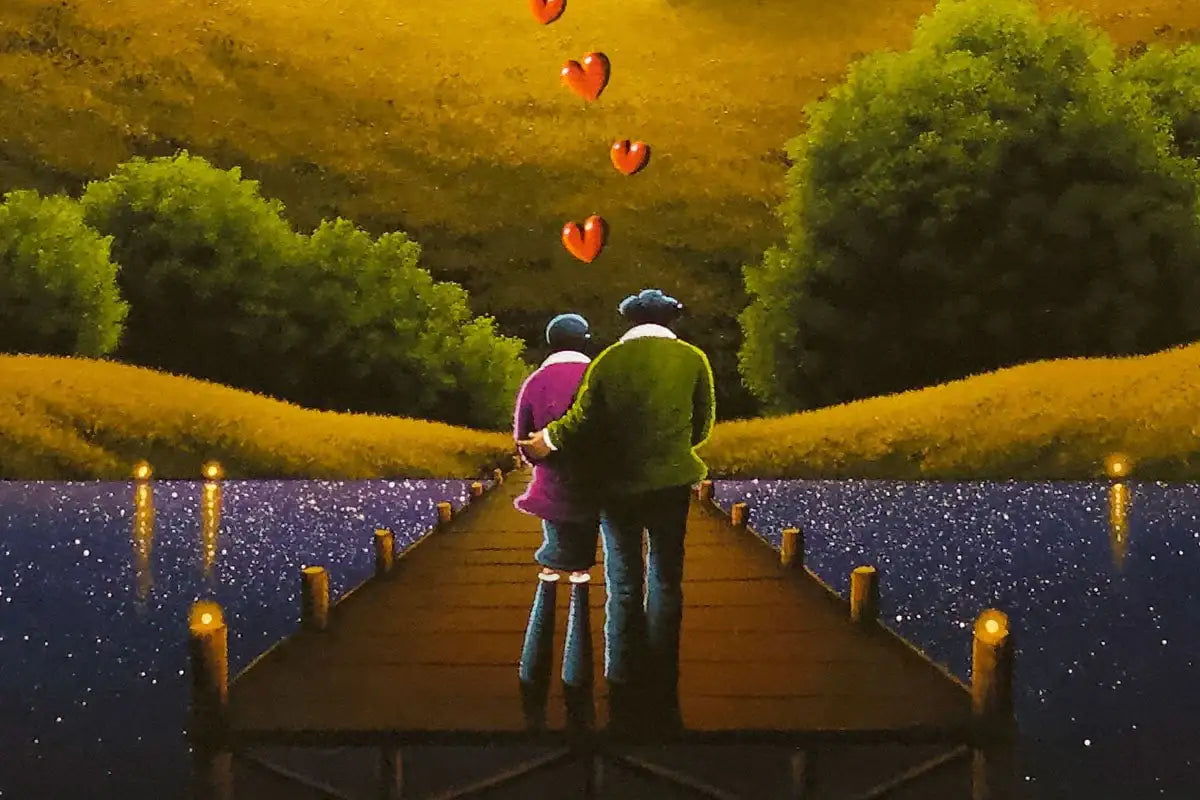 I'll Always Love You - Original - SOLD by artist David Renshaw - Wyecliffe Galleries
