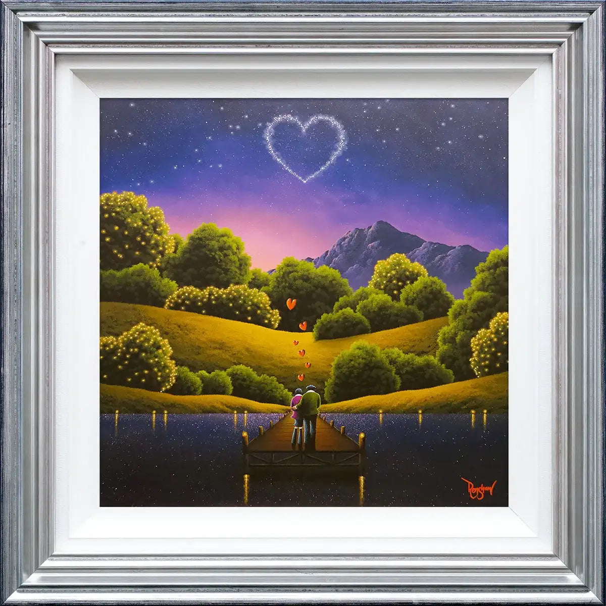 I'll Always Love You - Original - SOLD by artist David Renshaw - Wyecliffe Galleries