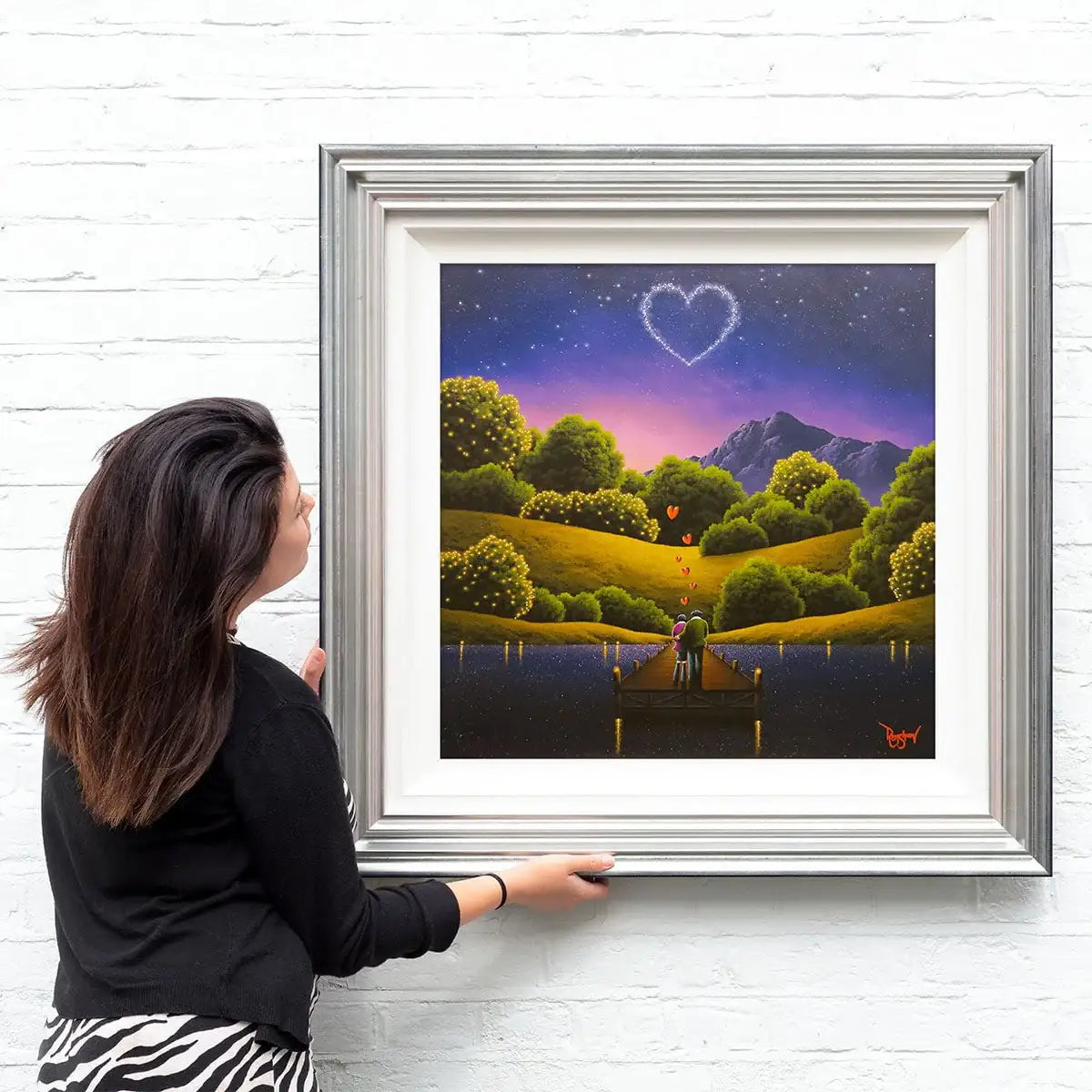 I'll Always Love You - Original - SOLD by artist David Renshaw - Wyecliffe Galleries