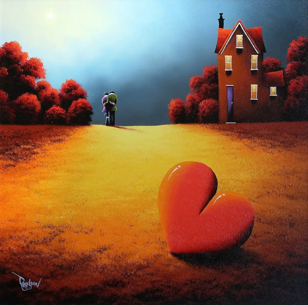 I'll Be Right Beside You - SOLD by artist David Renshaw - Wyecliffe Galleries