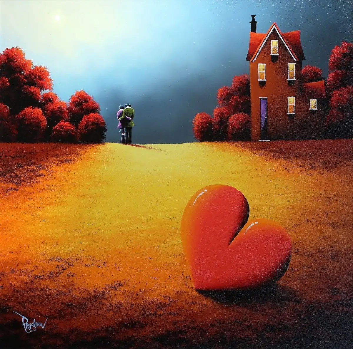 I'll Be Right Beside You - SOLD by artist David Renshaw - Wyecliffe Galleries
