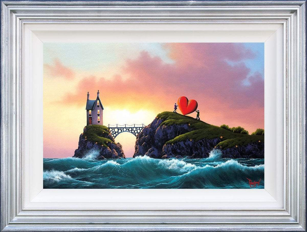 I'll Give you the World - Original - SOLD by artist David Renshaw - Wyecliffe Galleries