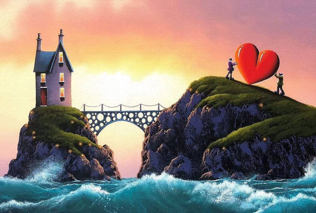 I'll Give you the World - Original - SOLD by artist David Renshaw - Wyecliffe Galleries