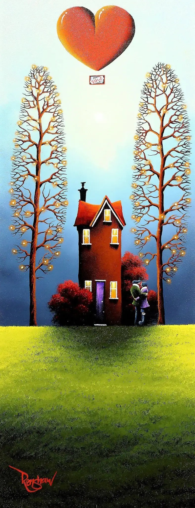 I'm Sold! - SOLD by artist David Renshaw - Wyecliffe Galleries