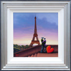 In Paris With You - Original - SOLD by artist David Renshaw - Wyecliffe Galleries
