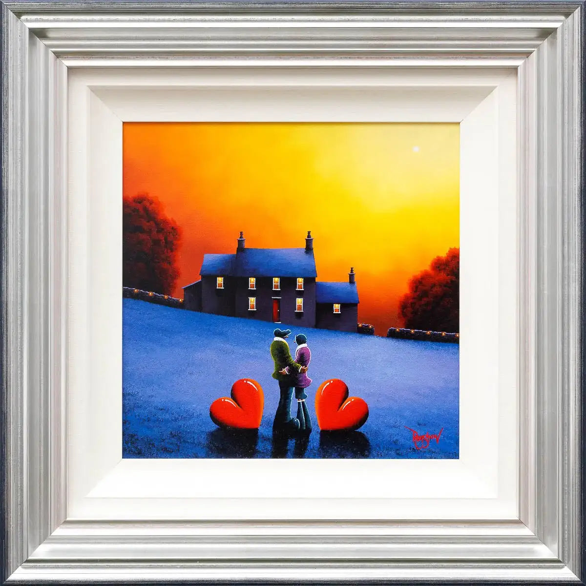 In Perfect Harmony With You - Original - SOLD by artist David Renshaw - Wyecliffe Galleries