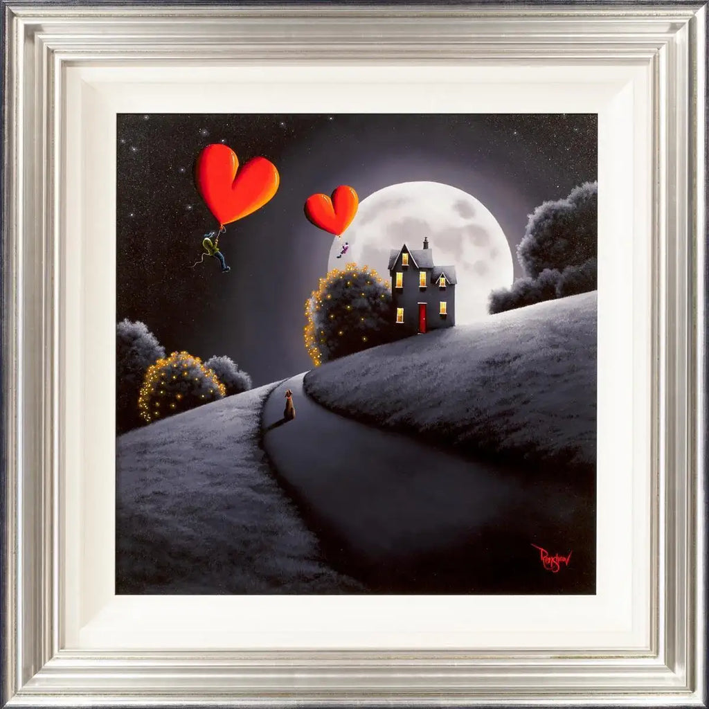 In The Moonlight - Original - SOLD by artist David Renshaw - Wyecliffe Galleries