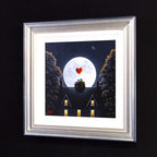 In the Moonlight - Original - SOLD by artist David Renshaw - Wyecliffe Galleries