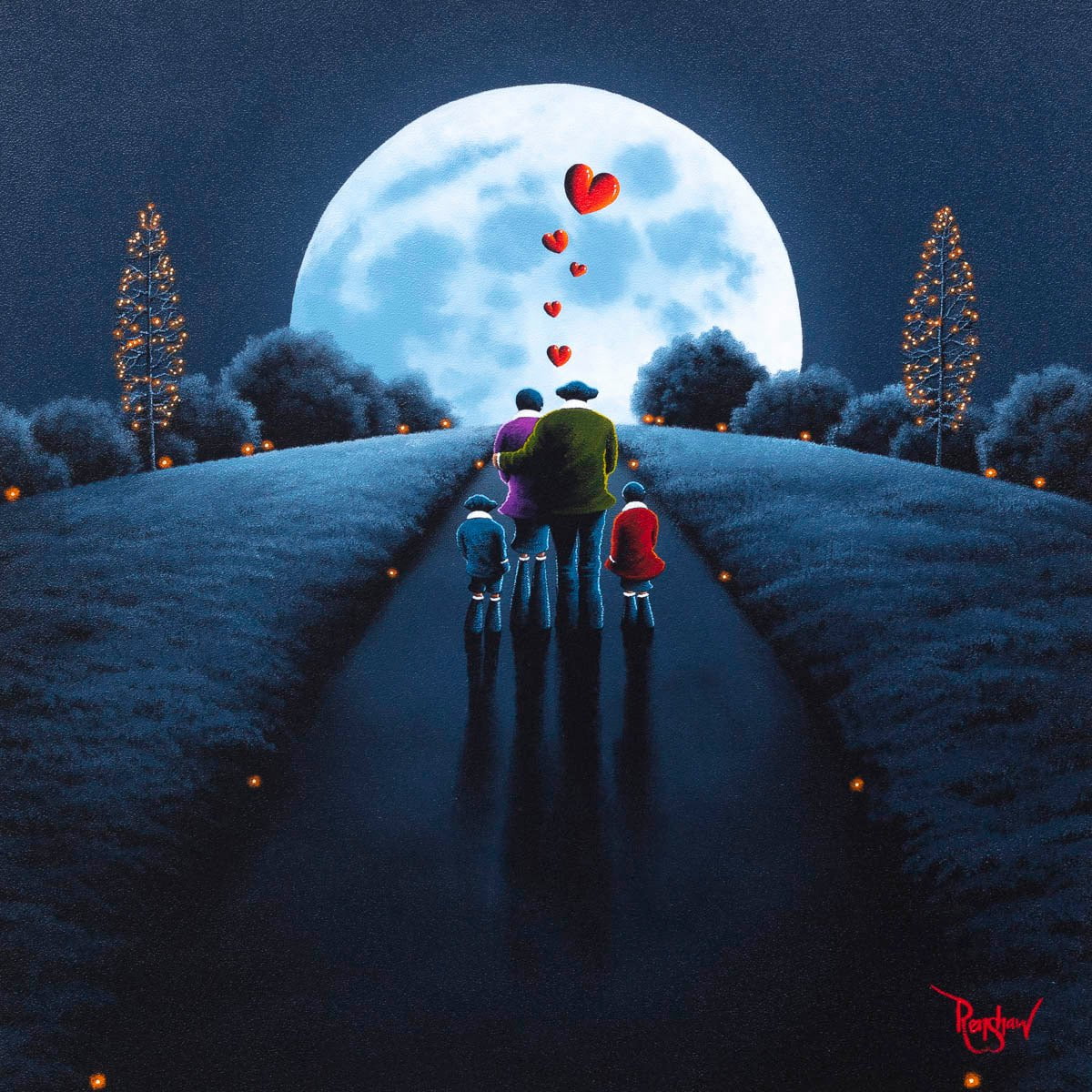 Into The Moonlight - Original David Renshaw Original