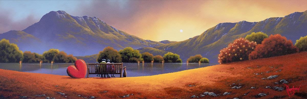 It's Been the Perfect Day - Original - SOLD David Renshaw Framed