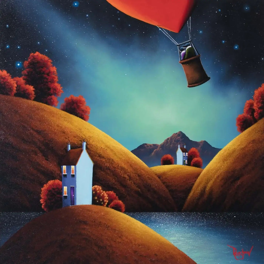 Journey to the Stars - SOLD by artist David Renshaw - Wyecliffe Galleries