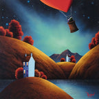 Journey to the Stars - SOLD by artist David Renshaw - Wyecliffe Galleries