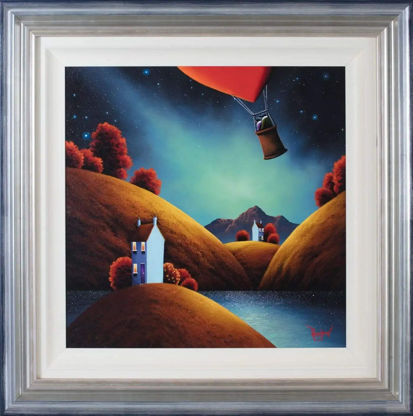 Journey to the Stars - SOLD by artist David Renshaw - Wyecliffe Galleries