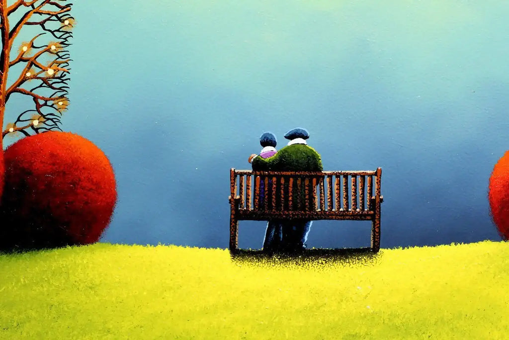 Just Being With You - SOLD by artist David Renshaw - Wyecliffe Galleries