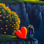 Just Perfect - Original - SOLD by artist David Renshaw - Wyecliffe Galleries