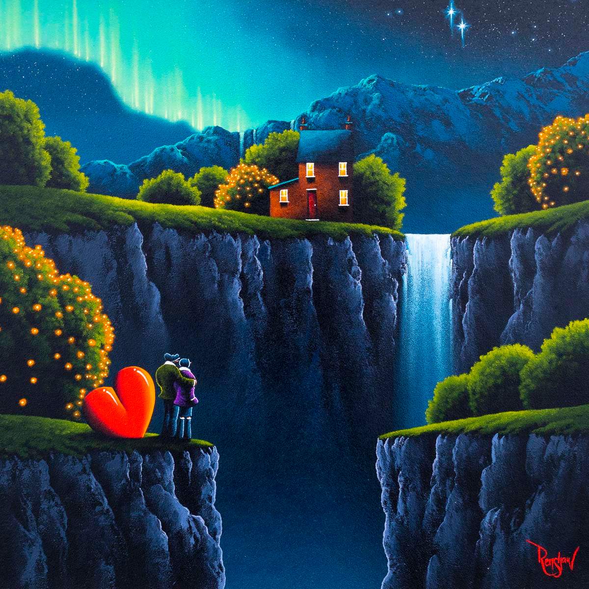 Just Perfect - Original - SOLD by artist David Renshaw - Wyecliffe Galleries