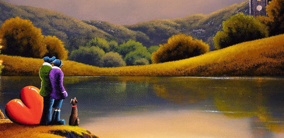 Just The Three Of Us - SOLD by artist David Renshaw - Wyecliffe Galleries