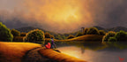 Just The Three Of Us - SOLD by artist David Renshaw - Wyecliffe Galleries