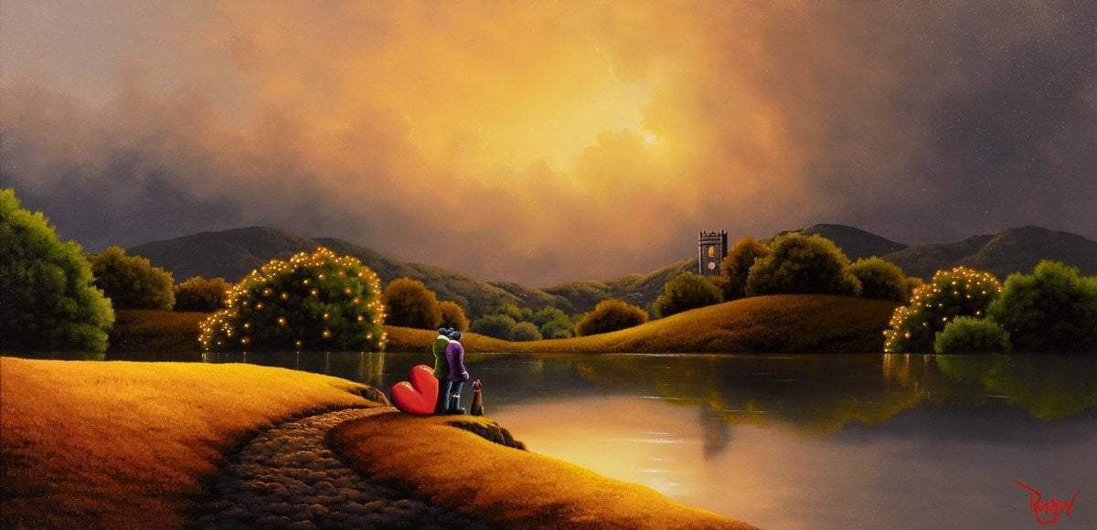 Just The Three Of Us - SOLD by artist David Renshaw - Wyecliffe Galleries