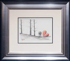Just the Two of Us - Original Sketch - SOLD by artist David Renshaw - Wyecliffe Galleries