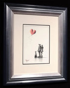 Just Us - Original Pencil Sketch - SOLD by artist David Renshaw - Wyecliffe Galleries