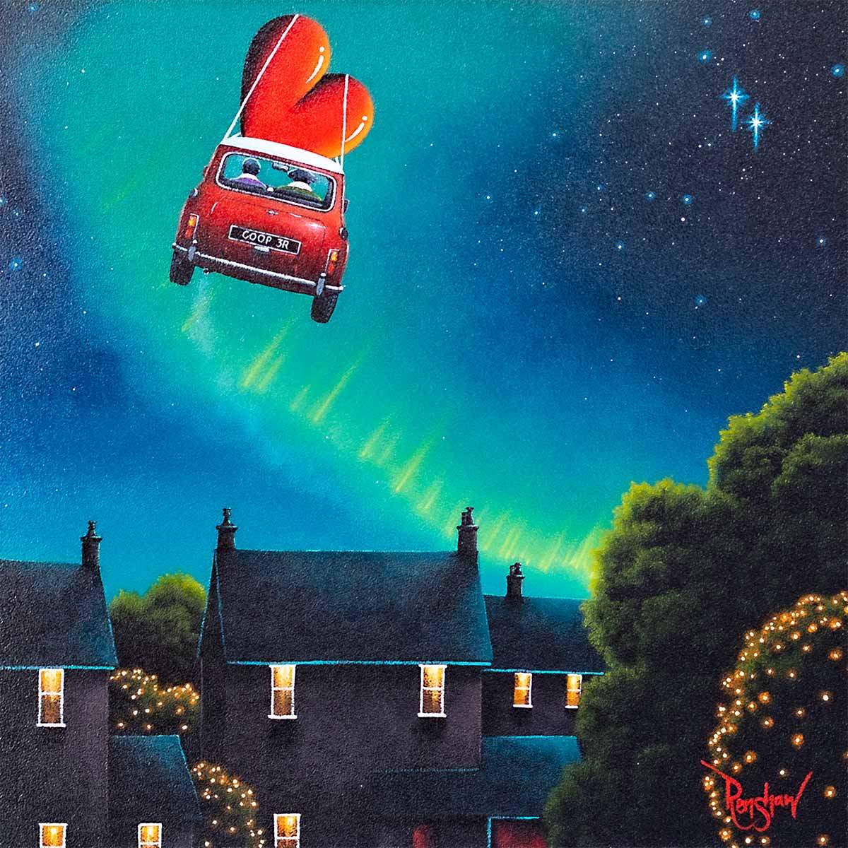 Just Wanna Be With You - Original - SOLD by artist David Renshaw - Wyecliffe Galleries