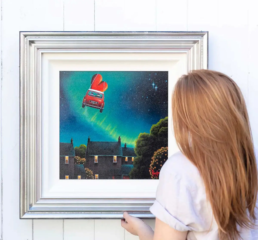 Just Wanna Be With You - Original - SOLD by artist David Renshaw - Wyecliffe Galleries