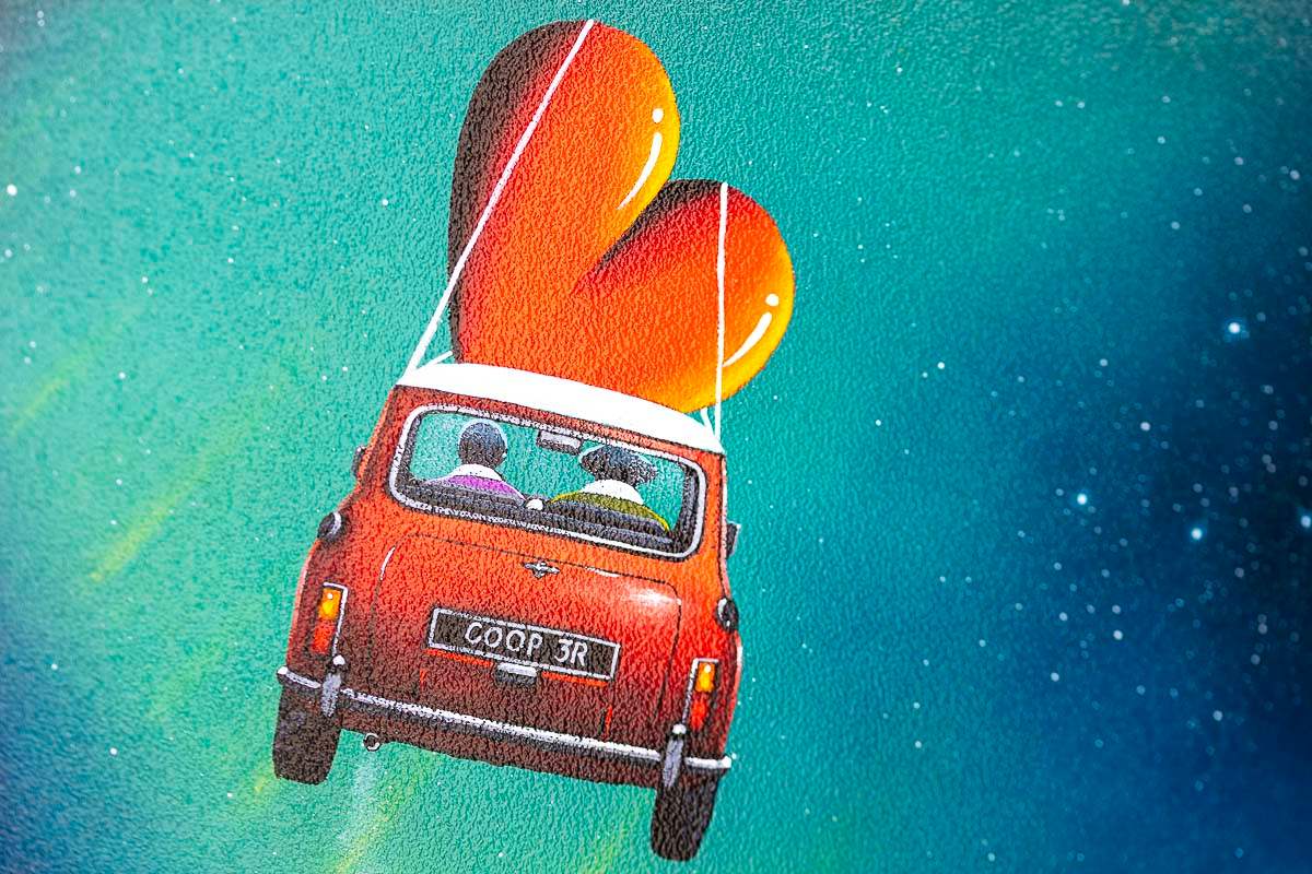 Just Wanna Be With You - Original - SOLD by artist David Renshaw - Wyecliffe Galleries
