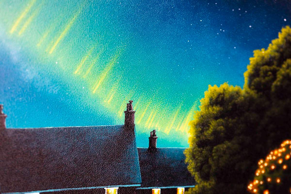 Just Wanna Be With You - Original - SOLD by artist David Renshaw - Wyecliffe Galleries