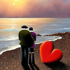 Just You & I - Original - SOLD by artist David Renshaw - Wyecliffe Galleries