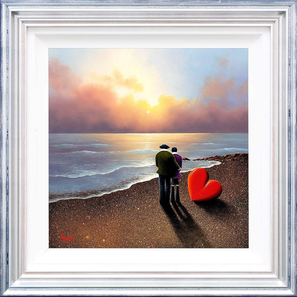 Just You & I - Original - SOLD by artist David Renshaw - Wyecliffe Galleries
