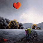 Keep Me Warm - Original - SOLD by artist David Renshaw - Wyecliffe Galleries