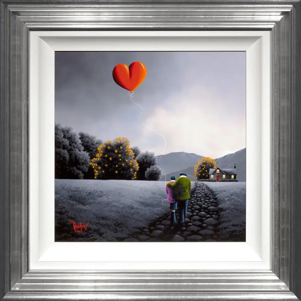 Keep Me Warm - Original - SOLD by artist David Renshaw - Wyecliffe Galleries