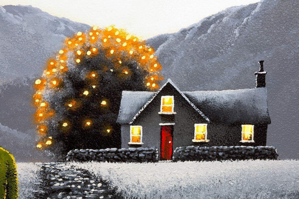 Keep Me Warm - Original - SOLD by artist David Renshaw - Wyecliffe Galleries